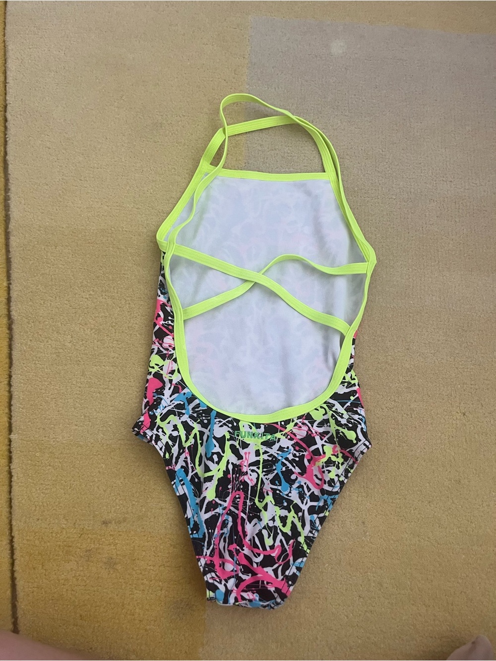 Funkita kids Print One-Piece Swimsuit -cross back